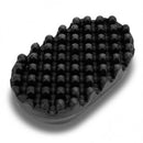 Dpofirs Twist Afro Curl Hair Brush, Washable Twist Hair Sponge Twist Curl Brush Comb Rubber Styling Tool for Home and Salon Use
