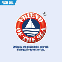 Lamberts Pure Fish Oil 1100mg – High Strength Omega 3 Supplement – 355mg EPA & 237mg DHA – 120 Capsules
