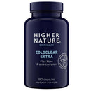 HIGHER NATURE Higher Nature ColoClear Extra - Flax Fibre & Aloe Complex - 180 Capsules