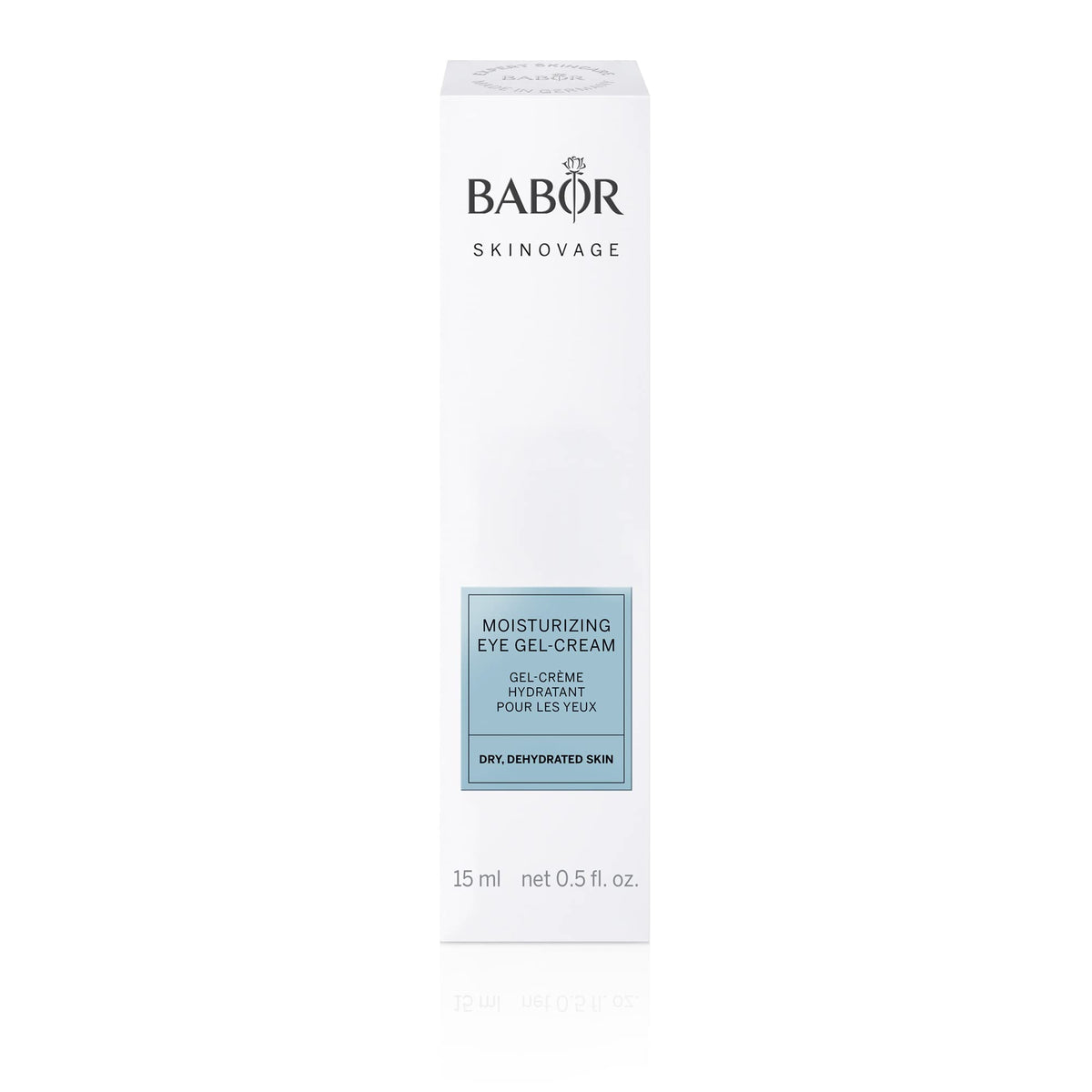 BABOR SKINOVAGE Moisturizing Eye Gel-Cream for Dry Skin, Moisturizing Eye Cream, Eye Care with Anti-Age Effect, Vegan Formula, 15 ml