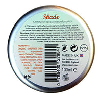 Shade All-Natural Sunscreen SPF25 - Unscented - Mineral-based - Only 4 Ingredients - 100ml