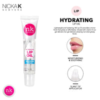 NK lip gloss gel 15ml Vitamin E, Shiny, Nourishes, Lip gel (Lip Oil, Pack Of 3)