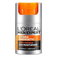 L’Oréal Paris men expert L'Oréal Men Expert Anti-Fatigue Moisturiser, Hydra Energetic Men's Moisturiser With Vitamin C* Fights Appearance of Dark Circles And Hydrates Skin - 50 ml