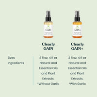 Isabella's Clearly GAIN, Hair Growth Oil and Thickening Scalp Treatment for Men and Women | Natural Herbal Serum with Castor, Clary Sage, Rosemary, Nettle Extract for Hair Loss, Alopecia, Thinning Hair