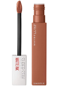Maybelline Superstay Matte Ink Longlasting Liquid, Nude Lipstick, Up to 12 Hour Wear, Non Drying, 75 Fighter