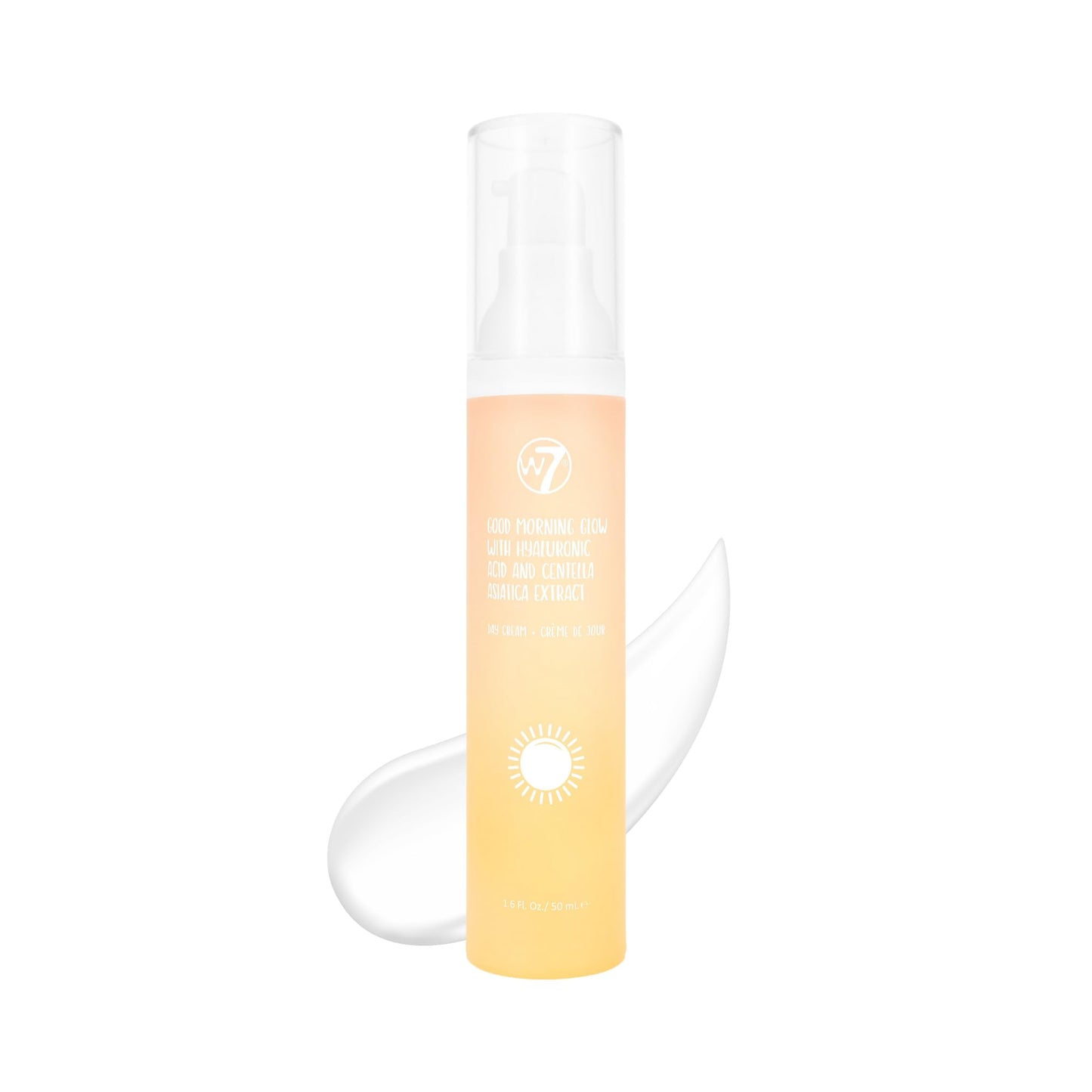 W7 Good Morning Glow Face Cream - Hydrating & Repairing Hyaluronic Acid Day Cream