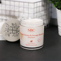 SBC Skincare Manuka Honey & Orange Blossom Body Butter - 400ml | Shea Butter And Propolis Body Lotion | Moisturising Body Cream For Dry And Sensitive Skin