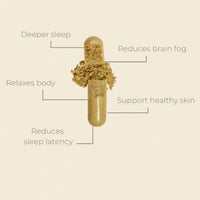 Earths Secret Earth's Secret Sleep – Award Winning Saffron Extract & Tart Cherry Formula for Restful Sleep – Passionflower, Chamomile & Lavender – Non-GMO, Filler-Free, Made in The UK Sleep Aid - 60 Vegan Capsules