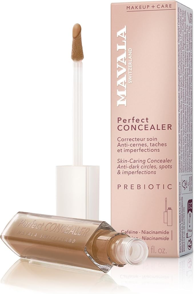 MAVALA | Concealer Anti-Dark Circles, Spots and Imperfections - INTENSE, 5.7ml, Fragrance-Free, Natural Origin Pigment