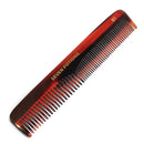 SEVEN POTIONS Seven Potions Beard Comb — Fine and Coarse-Tooth Comb for Men's Hair, Beard & Moustache — Handmade (14.5 cm / 5.7 inch)