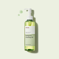 [ma:nyo] Herb Green Cleansing Oil (6.7 fl oz/200ml) – Non irritating formula for Oily Skin- Deep Cleansing with Vitamin E, Olive Oil, Tea tree – with Zero Chemicals