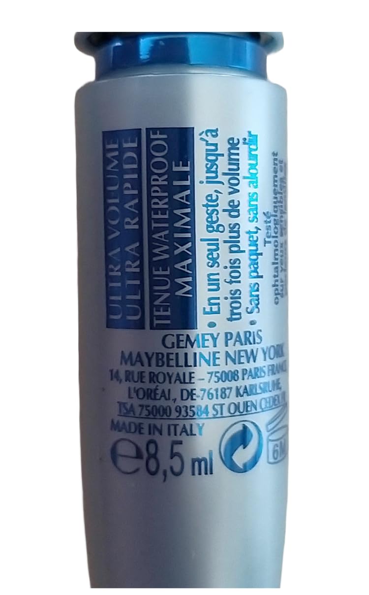 Maybelline Volum'Express Waterproof Mascara - Black