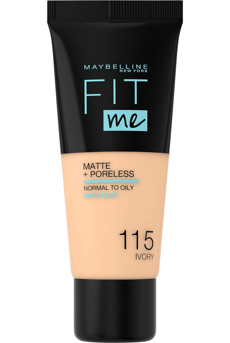 Maybelline Fond de Teint Fit Me Matte & Poreless – 115 Ivoire