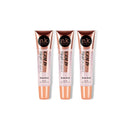 NK lip gloss gel 15ml Vitamin E, Shiny, Nourishes, Lip gel (Rose Gold, Pack Of 3)