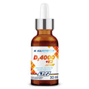 ALLNUTRITION Vitamin D3 4000+K2 Drops Liquid Dietary Supplement -Vitamin D3 & K2-500 Servings - Vitamin d3 and k2 high Strength - Vegan Vitamin D3 & K2 Vitamin Supplements - 30ml