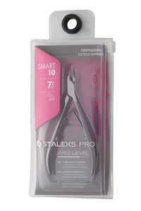 STALEKS PRO Staleks Pro Smart 10 Full Jaw 7 mm Professional Cuticle Nippers - Model NS-10-7
