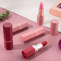 Petansy Matte Lipstick Set 6 Colors Nude Moisturizer Smooth Lipstick Long Lasting Waterproof Lipstick Makeup Gift Set