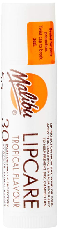 Malibu Duo Pack Sun Protection Face Cream and Lip Balm SPF 30 Water Resistant