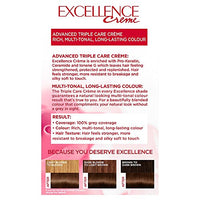 L'ORÉAL L'Oreal Excellence Permanent Hair Colour Number 5, Natural Brown