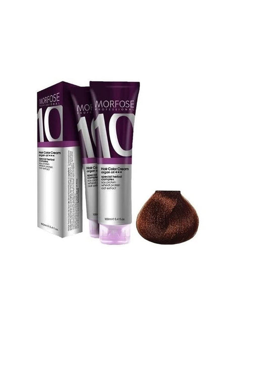Morfose 10 Professional Hair Colour Cream 100 ml, No. 6.4 Dark Copper