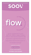 Flow by Soov | Daily Period Health Multivitamin | Relieve Hormonal Imbalances Throughout The Month | G&G Vitamins