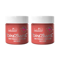 2x La Riche Directions Semi-Permanent Hair Color 100ml Tub - Peach
