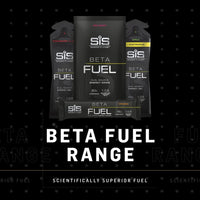 Science in Sport Beta Fuel Gels Dual Source Energy Gel, Strawberry and Lime Flavour, 40 g of Carbs Per Pack, 60 ml Pack (6 Pack)