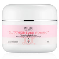 AILKE BOOST LUSTER AILKE Glutathione and Vitamin C Whitening Body Cream, Daily Moisturizer, Skin Brightening Lotion, Remove Dark Spots, Boost Hydrating, Even Skin Tone, 200 ml (Pack of 1)