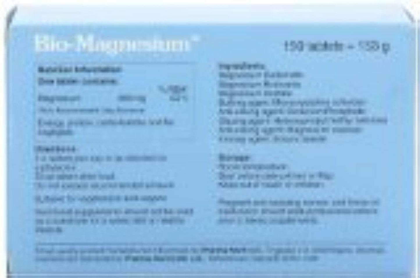 Pharma Nord Bio-Magnesium 150 Tablets
