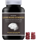Fraction One Lions Mane Mushroom Gummies 4000mg - 120 Gummies - 60 Servings - Lions Mane Extract 15:1, Black Pepper, Bioperine Extract 10:1 & Vitamin B1 - Brain Supplement - Alternative to Lions Mane Powder