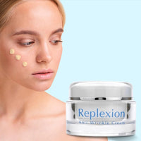 Replexion Anti-Wrinkle Cream- Nourish and Restore with Anti-Aging Creams Enriched with Shea Butter, Peptides and vitamins A&C - Day and Night Skin Face Cream for Men and Women - 50 ml