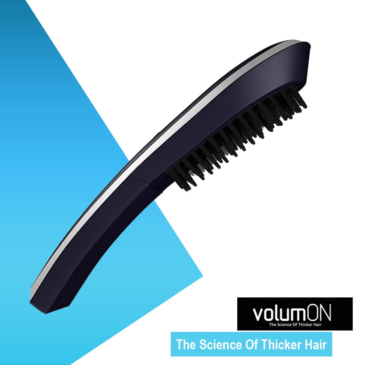 Volumon Hair Growth Brush VOLUMON® Hair Growth Treatment Laser Device to Help Prevent Further Hair Loss and Promote Hair Regrowth - Infrared Vibrating Massager with LCD Display for Men & Women