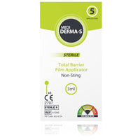 Medi Derma-S BarrierEase Skin Protection Applicator: Gentle Defense for Mild to Moderate Skin Damage - 3ml x 5 Pack