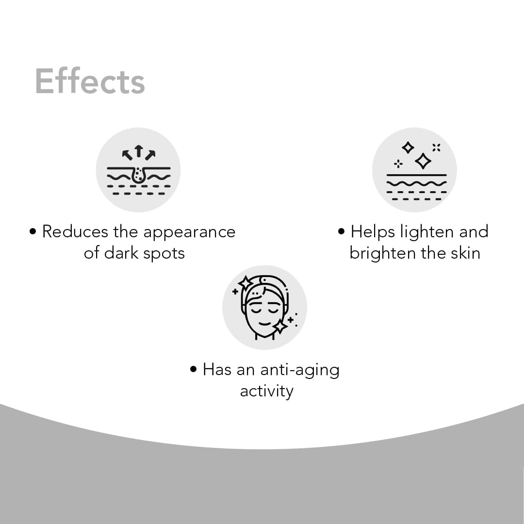 Novaclear Gluta White Plus Serum with Glutathione, Retinol and Vitamin C, for Skin Brightening/Reduce Wrinkle/Flawless Skin/Daily Care/Soft Skin/Natural Glow strong skin lightening properties.