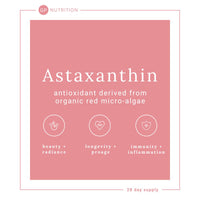 GP Gabriela Peacock Nutrition GP Nutrition Astaxanthin - Super Antioxidant Haematococcus Pluvialis, 100% Pure, Natural & Bioavailable, 28 Capsules (4 Weeks Supply)