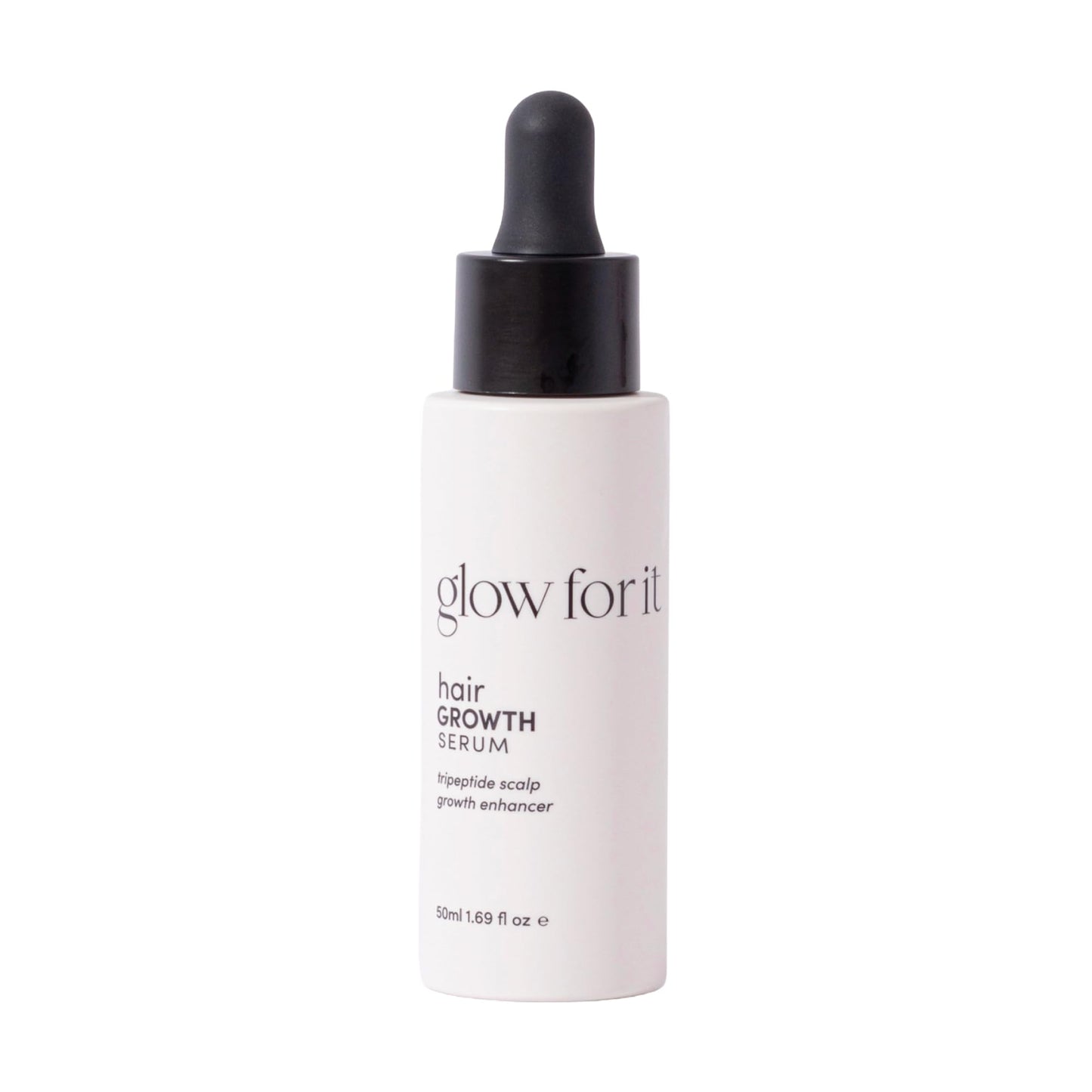 Glow for it Glow For It - Hair Growth Serum 50ml | Promotes Fuller and Thicker Growth | For Thinning, Weak Hair Or Slow Growth | Water Based Serum | Nourishes Scalp Without Greasy Residue
