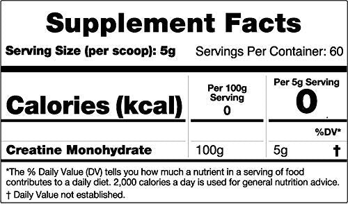 10X Athletic CRE Micronized Creatine Monohydrate - Unflavoured, 300g, 100% Vegan