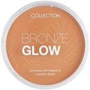 Collection Cosmetics Bronze Glow, Highly Pigmented Bronzer, 15g, Matte Light Terracotta