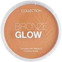 Collection Cosmetics Bronze Glow, Highly Pigmented Bronzer, 15g, Matte Light Terracotta