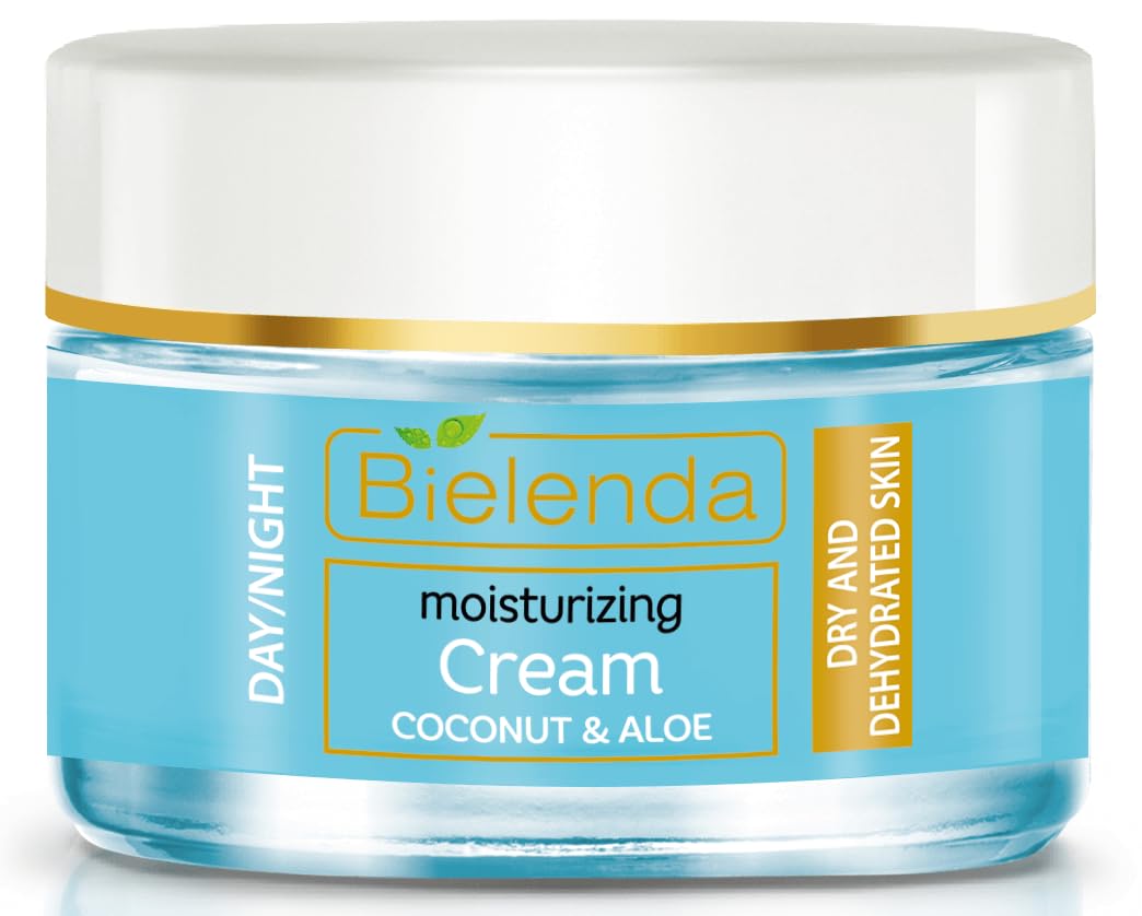 Hydra Care Coconut and Aloe Moisturizing Light Cream for Dry and Dehydrated Skin Bielenda