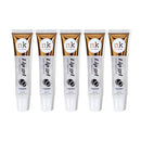 Nicka K NK lip gloss gel 15ml Vitamin E, Shiny, Nourishes, Lip gel (Coconut, Pack Of 5)