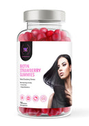 Cognihax Biotin Strawberry Gummies. 2 Months Supply for Hair, Skin and Nails.