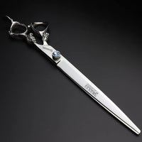 AXEMOORE 9 inch Shuanglong Head Design Hair Studio Professional Hair Stylist Cut Hair high-end Household Haircut Scissors Japan Imported 440C high-Grade Steel Scissors