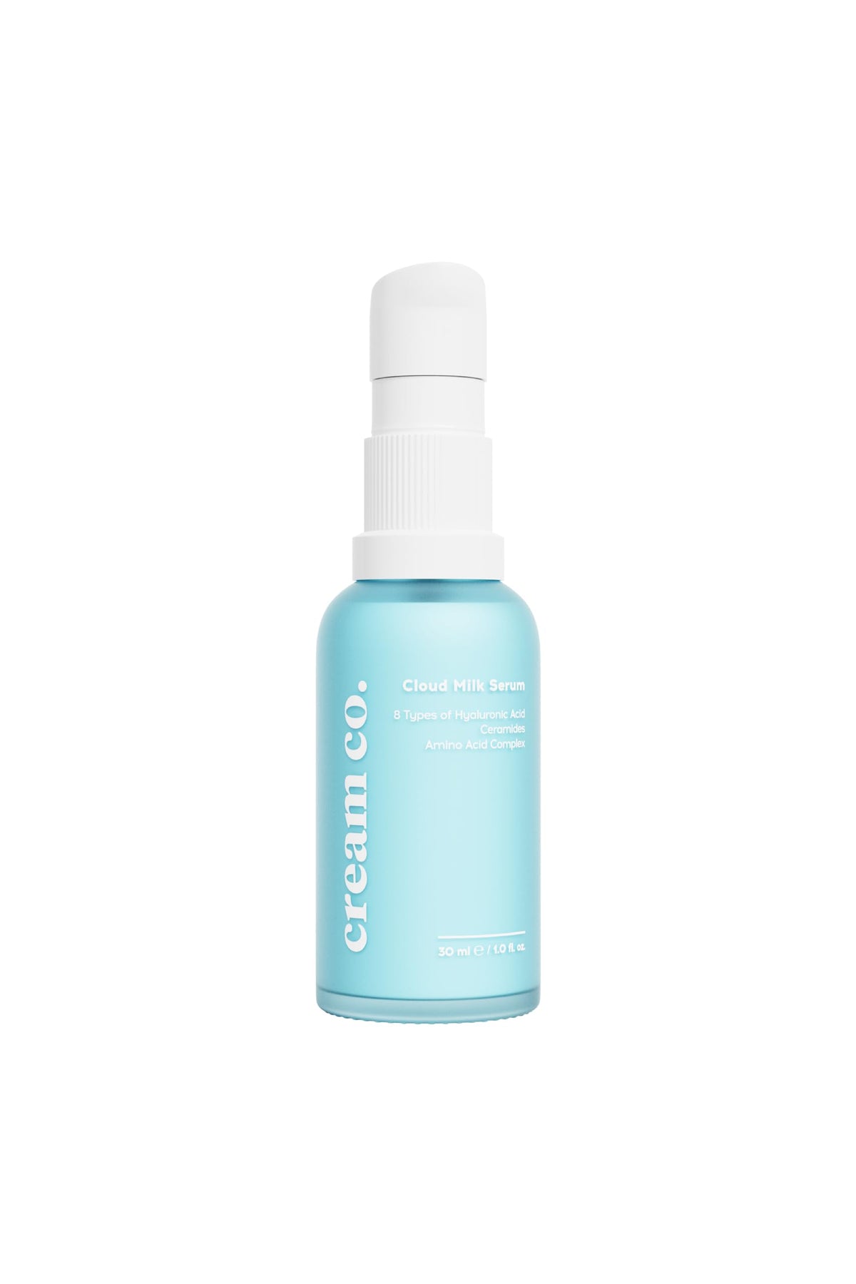 cream co. Cloud Milk Skin Repair Serum for All Skin Types, Renewing Skin Serum, Hyaluronic Acid Skin Serum, Vegan, Paraben-Free Anti Aging Serum, Soothes the Skin