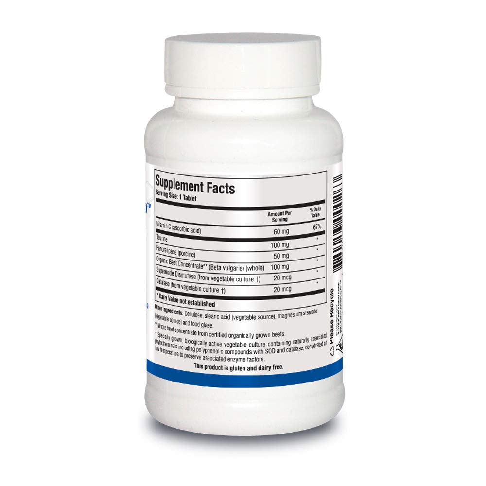 BIOTICS Research Beta TCP All Natural. Nutitional Support for Bile Production. Supports Overall Liver Function. Aids in Fat Digestion. Supplies Betaine Organic Beet Concentrate 90 Tabs