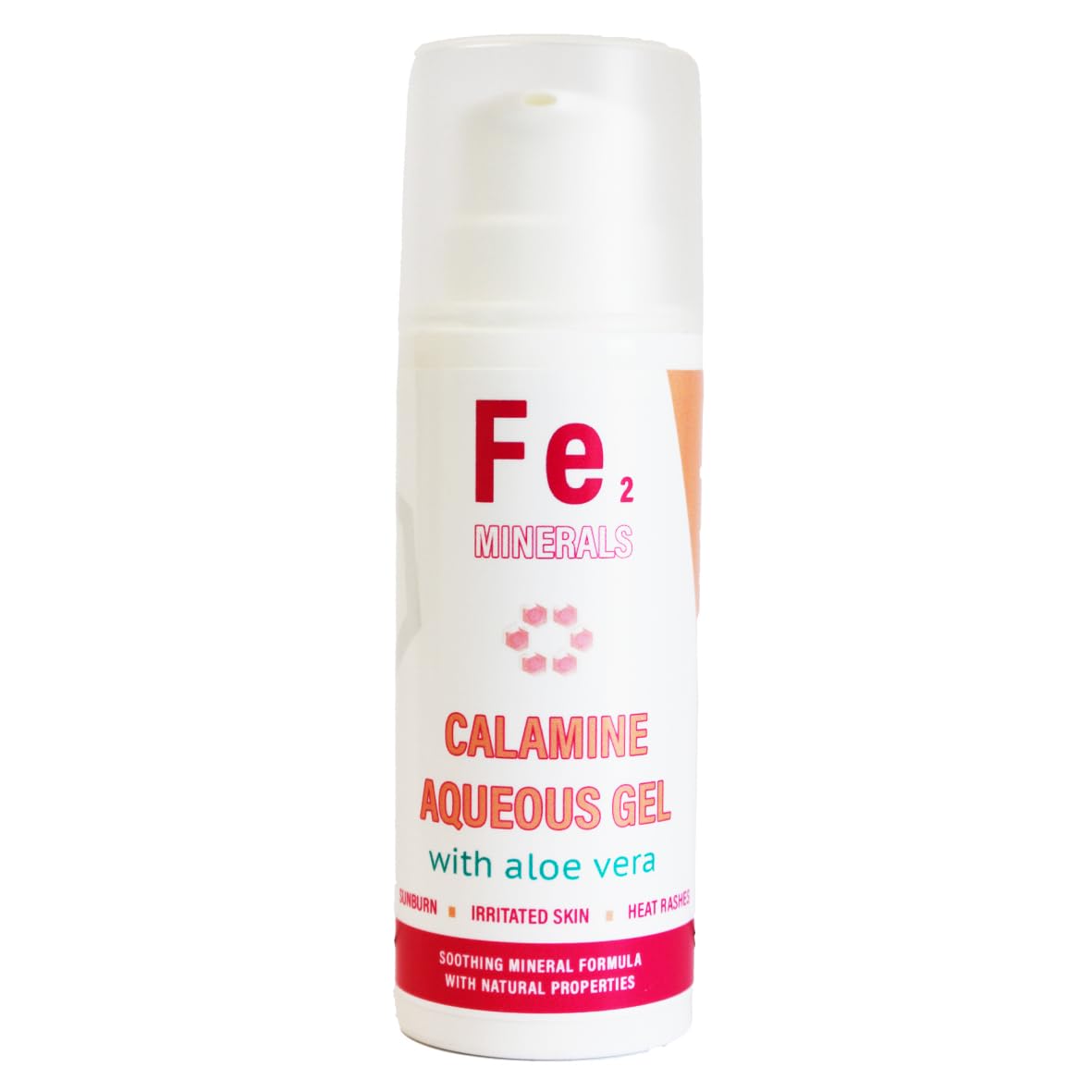 Veil Cover Cream Calamine and Aloe Vera Soothing Gel for Itchy Skin, Rashes and Bites, Natural Ingredients with Rosewater 50ml