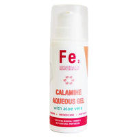Veil Cover Cream Calamine and Aloe Vera Soothing Gel for Itchy Skin, Rashes and Bites, Natural Ingredients with Rosewater 50ml