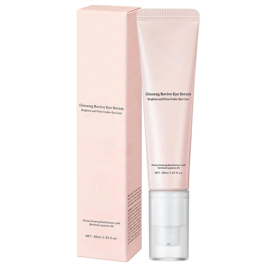 Revive Eye Serum with Ginseng - Dark Circle and Puffy Eye Cream, For Wrinkles and Bags Under the Eyes, Suitable for All Skin Types