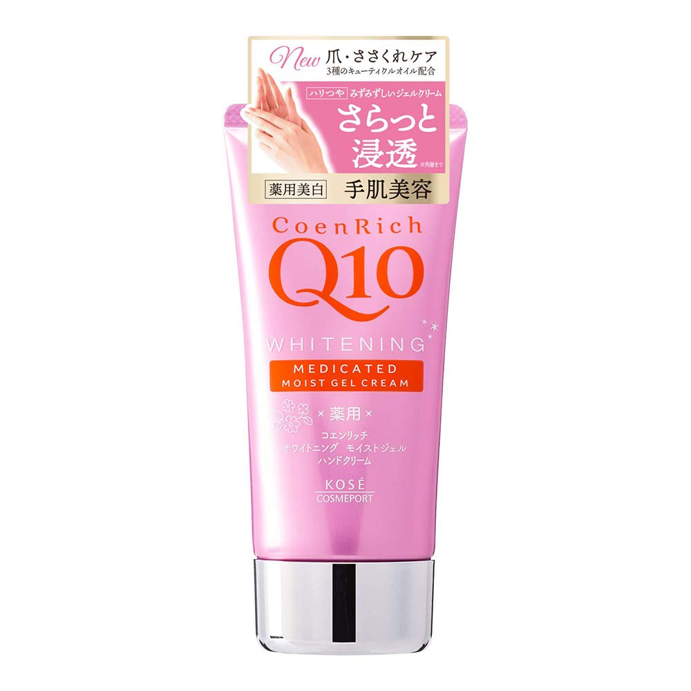 Kose Coen Rich Q10 Medicated Hand Moist Gel 80g (Green Tea Set)