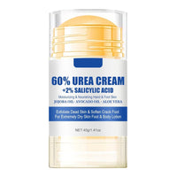 HOPHAT 60% Urea Cream with 2% Salicylic Acid – Avocado Oil & Aloe Vear Moisturizer Foot & Hand Cream for Cracked Heels and Dry Skin